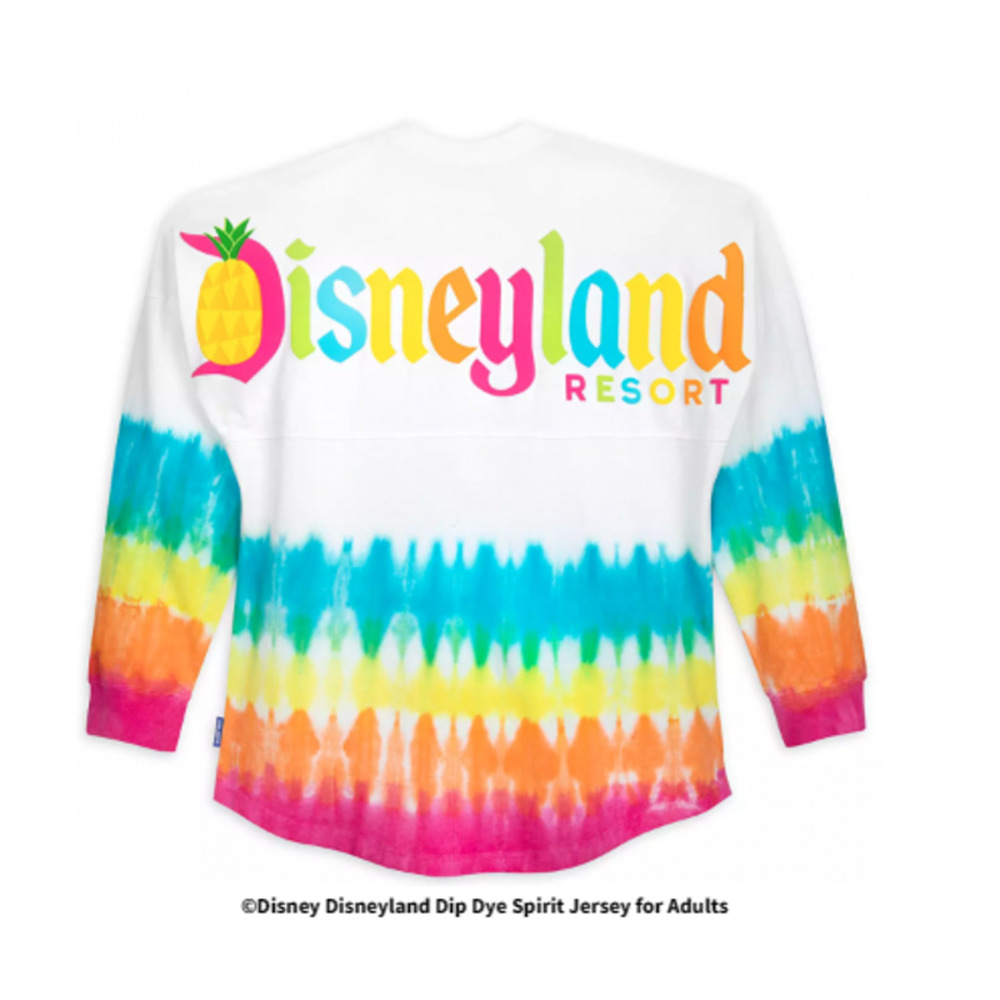 New NWT Disney Spirit Jersey Tye-Dye Disneyland Resort XS